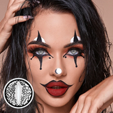Lentilles de contact colorées Halloween LizardEye Sliver